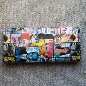 Stylish magazine inspired evening bag.